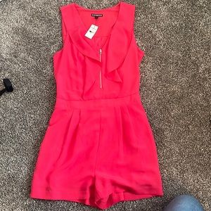 Express pink romper